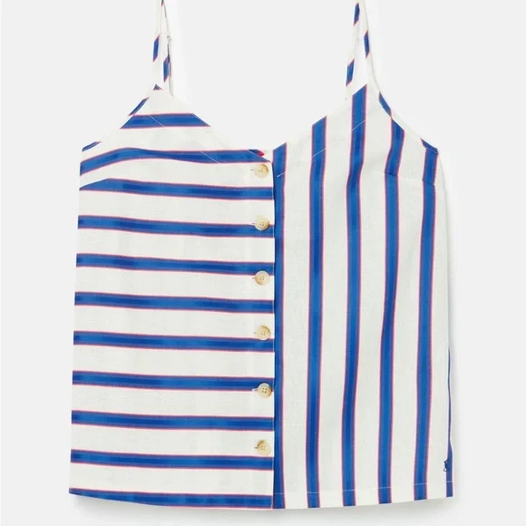 Joules | Carper Stripe Button Through Cami (8) - Picture 10 of 10